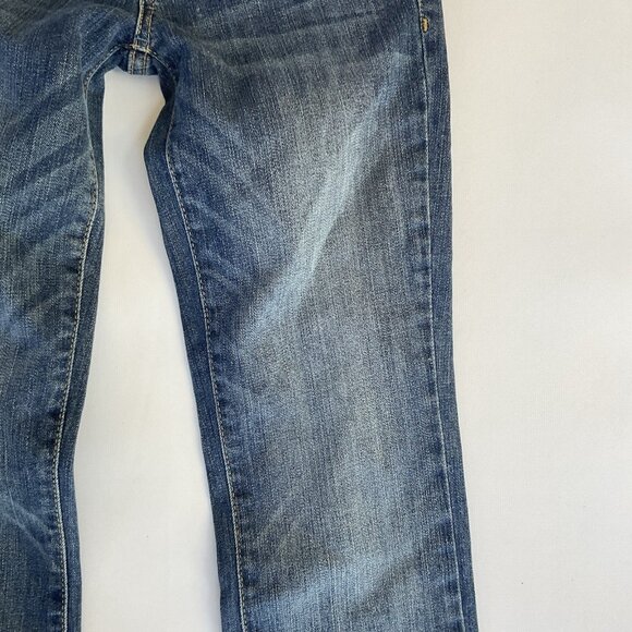 Guess Women’s Mid Rise Boot Cut Jeans Blue Size 23 - Picture 6 of 14